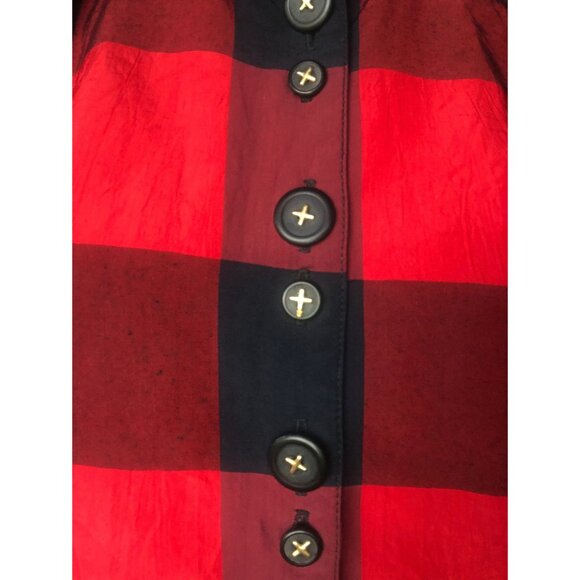 Plaid Jacket, Cropped Jacket,  Baseball Jacket, 80s Jacket | Small - Medium - Picture 4 of 9